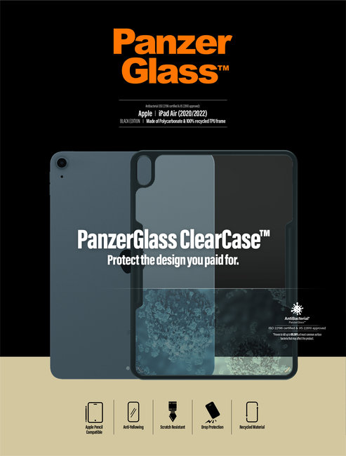 Puzdro ClearCase AB pre iPad Air 10,9'', čierna