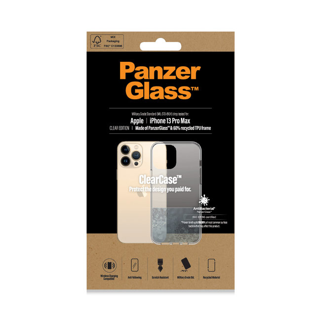 Puzdro ClearCase AB pre iPhone 13 Pro Max, transparentná