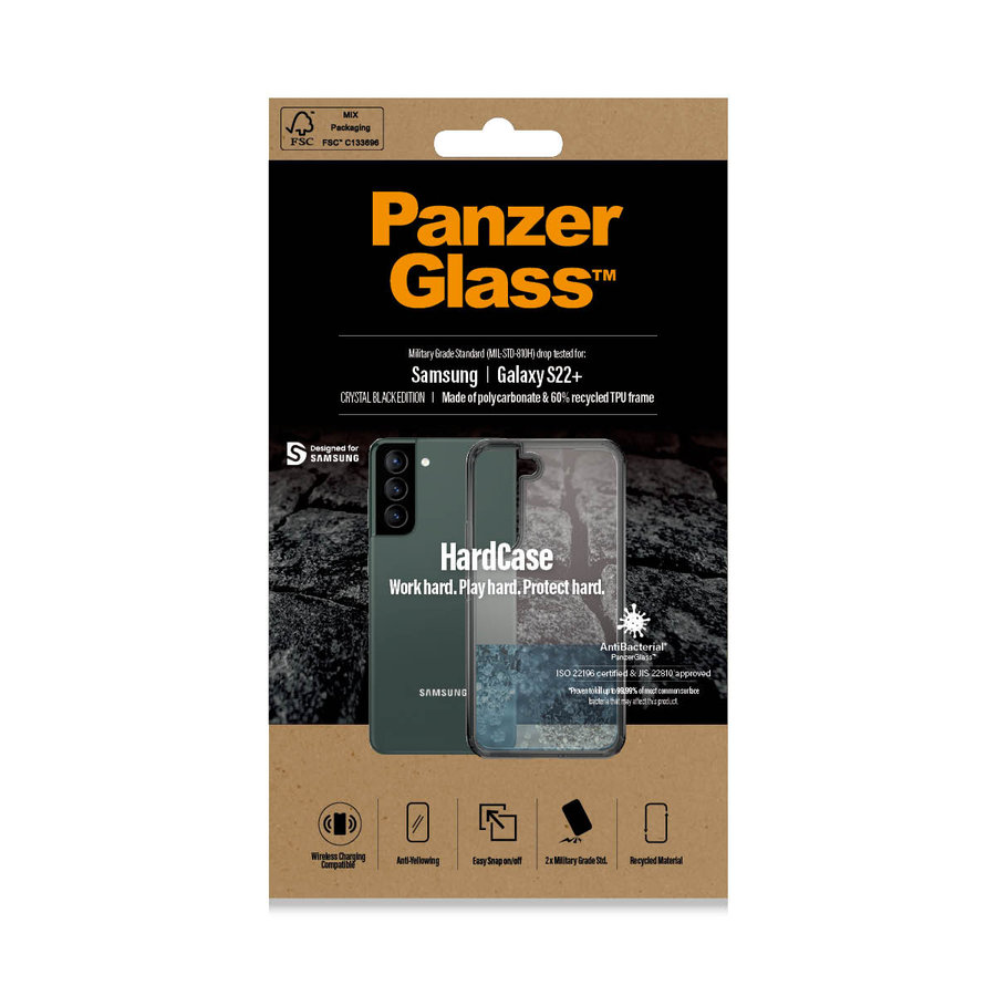 Puzdro HardCase AB pre Samsung Galaxy S22+, čierna