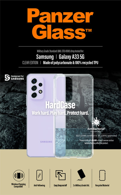 Puzdro HardCase AB pre Samsung Galaxy A33 5G, transparentná