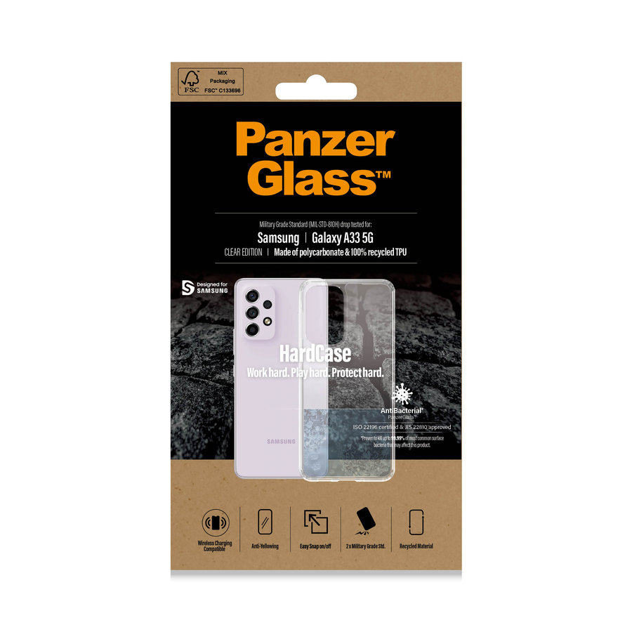 Puzdro HardCase AB pre Samsung Galaxy A33 5G, transparentná