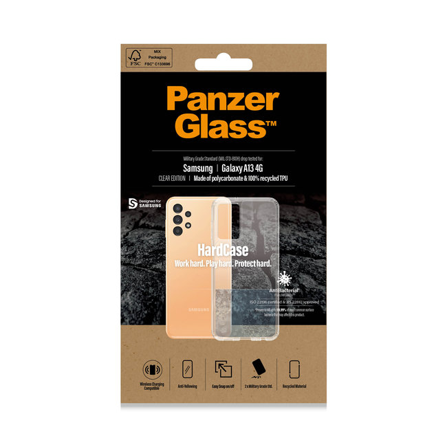 Puzdro HardCase AB pre Samsung Galaxy A13 4G, transparentná