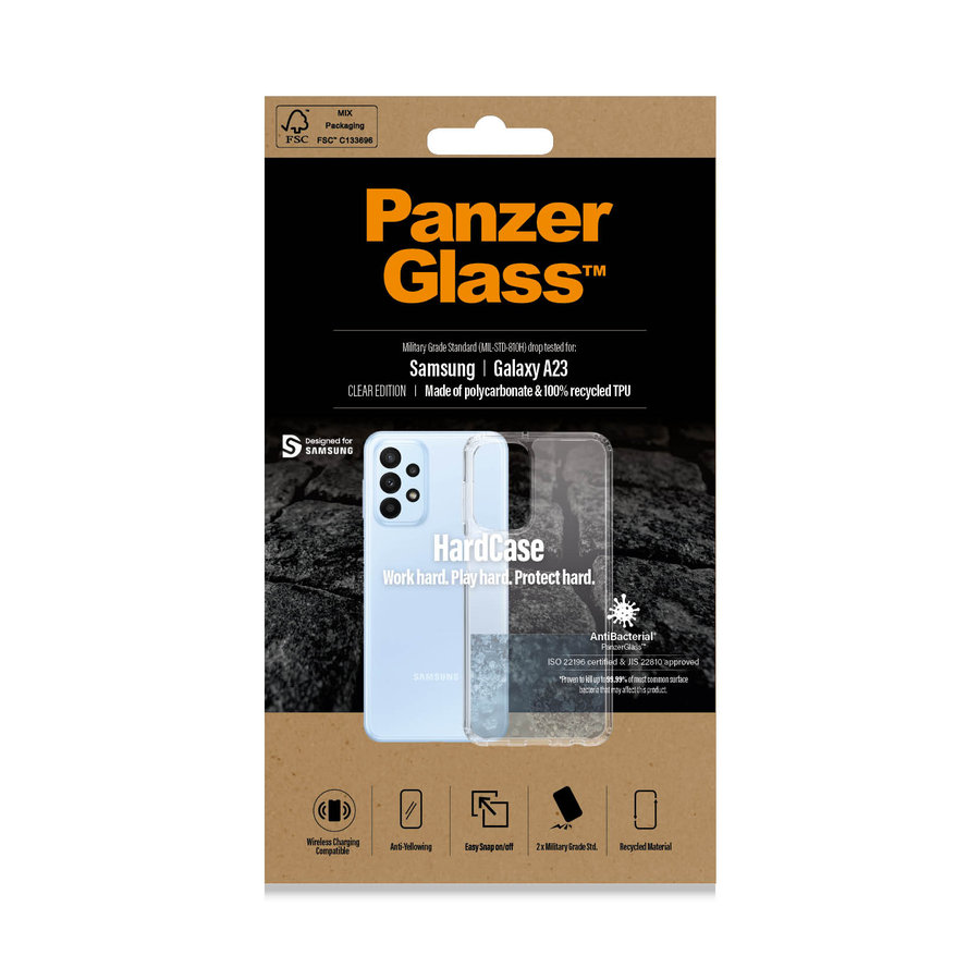 Puzdro HardCase AB pre Samsung Galaxy A23 4G, transparentná