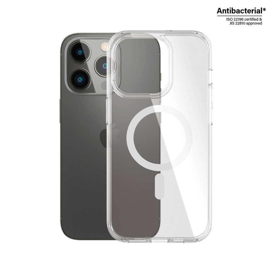 Puzdro HardCase s MagSafe pre iPhone 14 Pro, transparentná