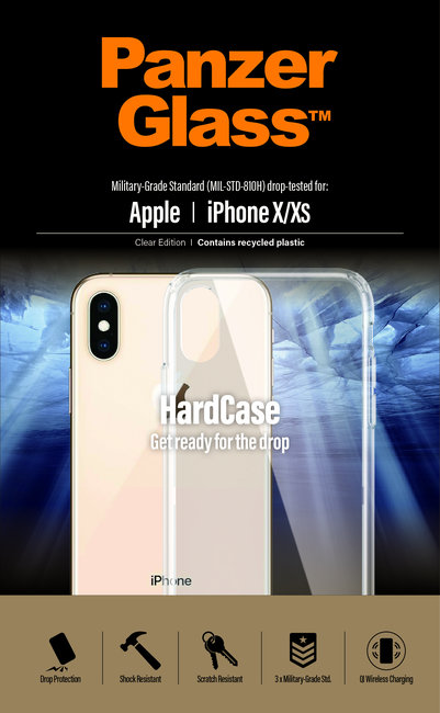 Puzdro HardCase AB pre iPhone XS/X, transparentná