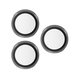 Kryt objektívu Hoops pre iPhone 15 Pro/15 Pro Max, čierna