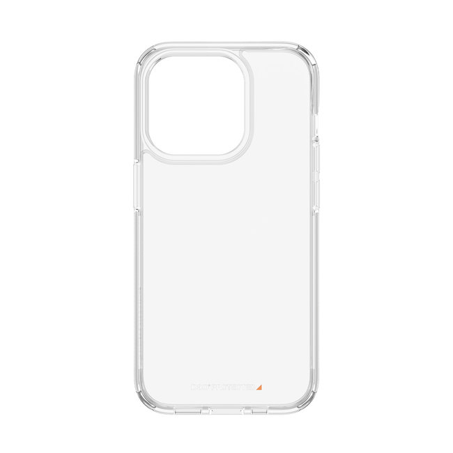 Puzdro HardCase D3O pre iPhone 15 Pro, transparentná