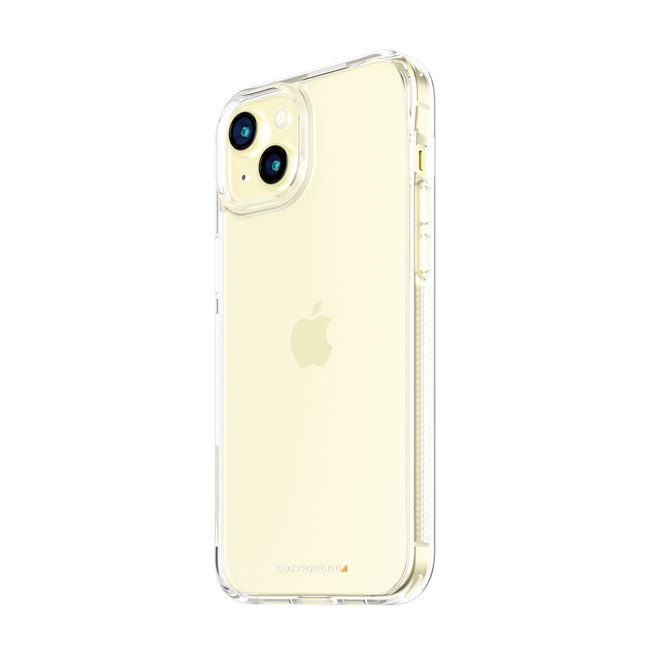 Puzdro HardCase D3O pre iPhone 15 Plus, transparentná