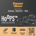 Ochranný kryt objektívu Hoops pre Samsung Galaxy S24+, čierna