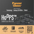 Ochranný kryt objektívu Hoops pre Galaxy S24 Ultra, čierna