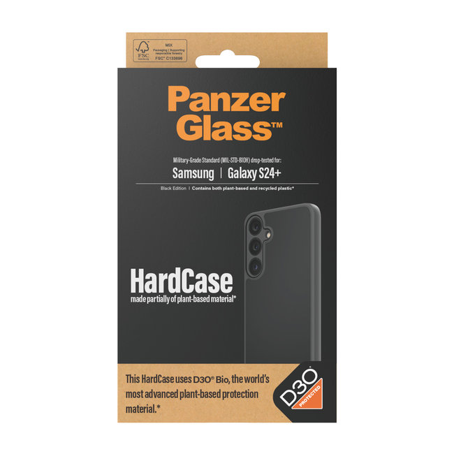 Puzdro HardCase D3O pre Samsung Galaxy S24+, čierna
