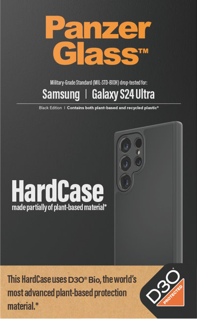 Puzdro HardCase D3O pre Samsung Galaxy S24 Ultra, čierna