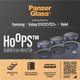Ochranný kryt objektívu Hoops pre Samsung Galaxy S24/S23/S23+, fialová