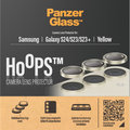 Ochranný kryt objektívu Hoops pre Samsung Galaxy S24/S23/S23+, žltá