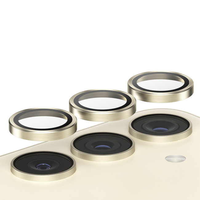 Ochranný kryt objektívu Hoops pre Samsung Galaxy S24/S23/S23+, žltá