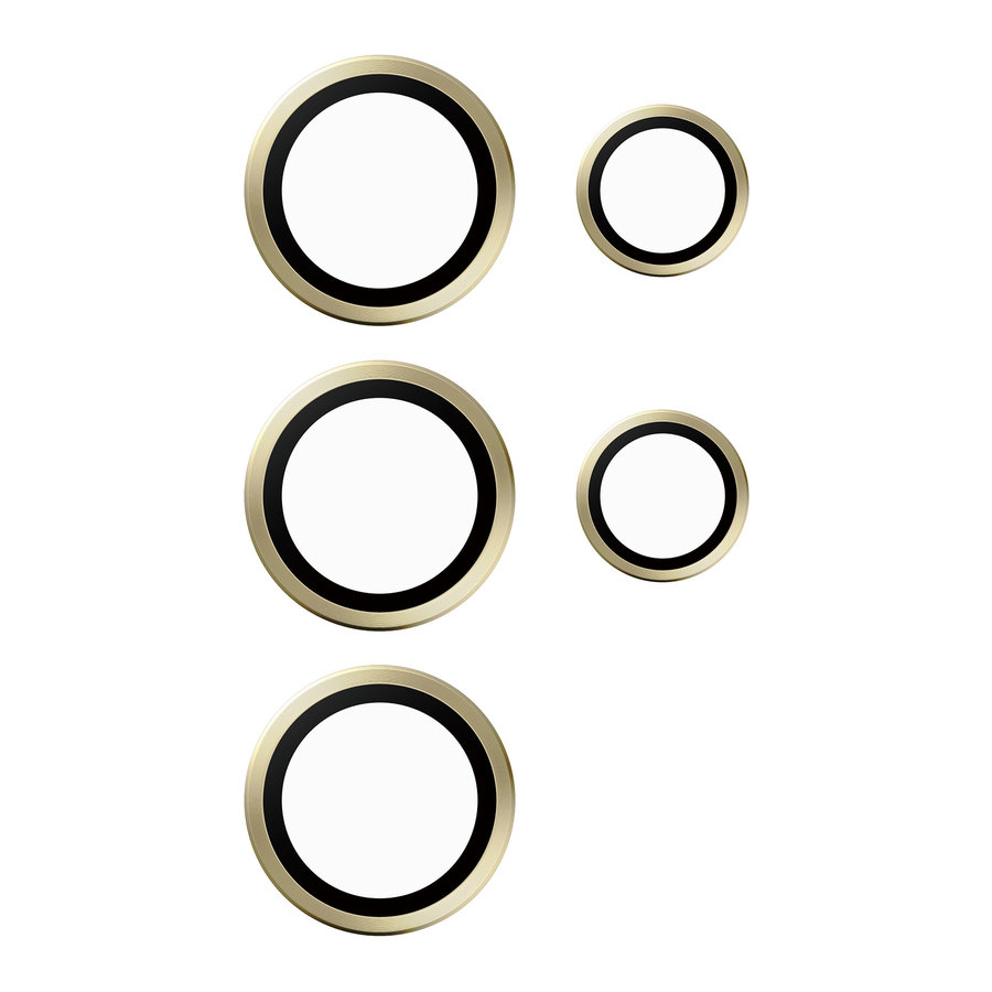 Ochranný kryt objektívu Hoops pre Samsung Galaxy S24 Ultra, žltá