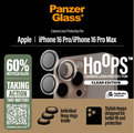 Ochranný kryt objektívu Hoops pre iPhone 16 Pro/16 Pro Max, číra