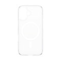 Puzdro HardCase s MagSafe pre iPhone 16, transparentná