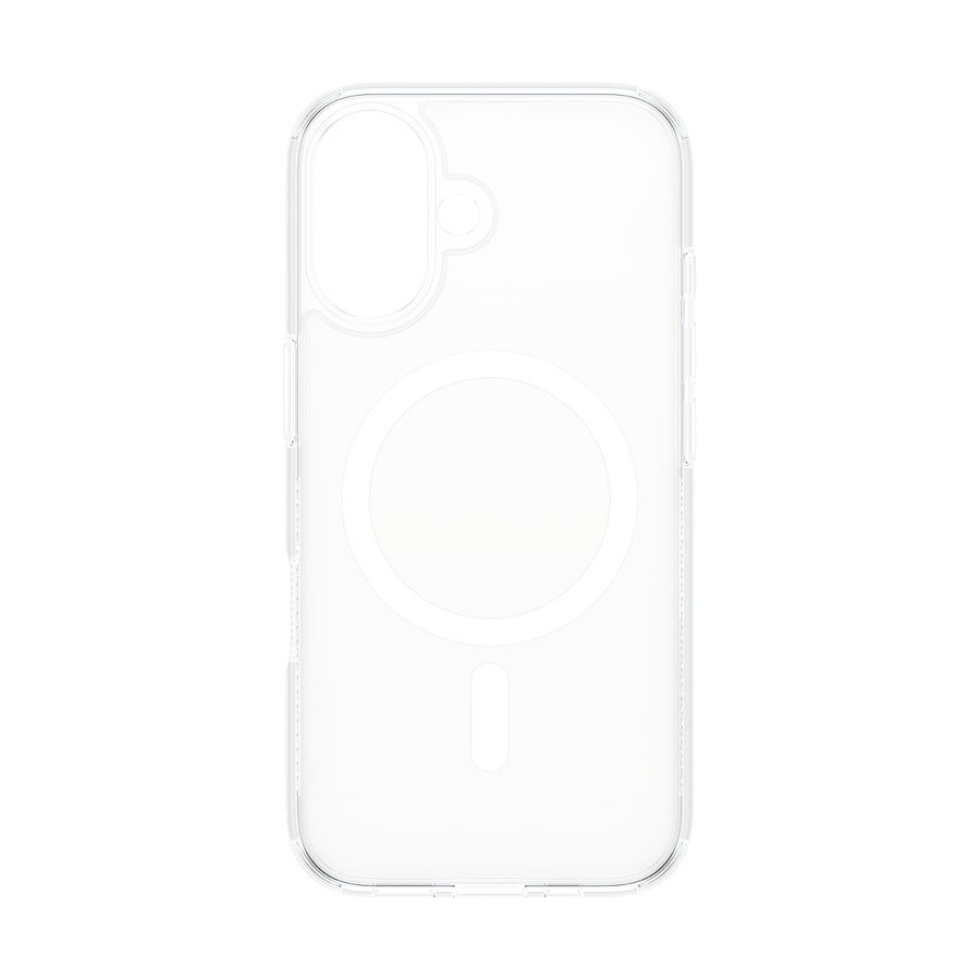 Puzdro HardCase s MagSafe pre iPhone 16, transparentná