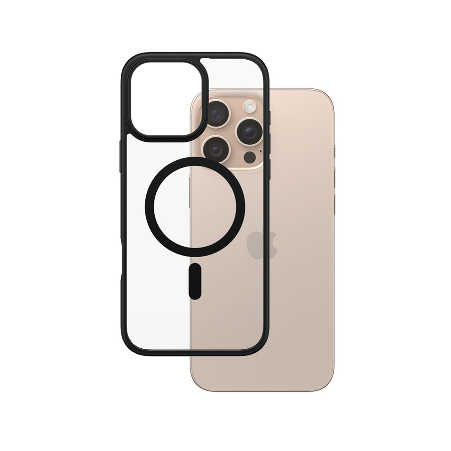 Puzdro HardCase s MagSafe pre iPhone 16 Pro Max, čierna