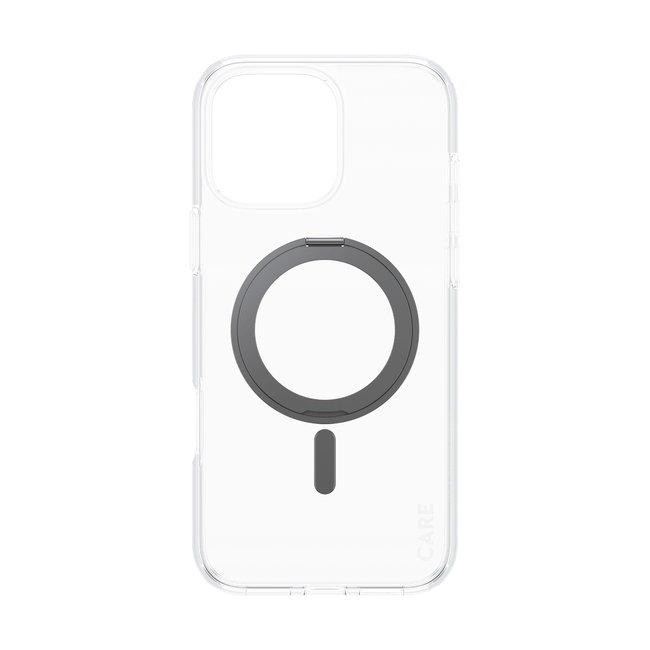 CARE - Puzdro Kickstand s MagSafe pre iPhone 16 Pro Max, čierna