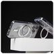 CARE - Puzdro Kickstand s MagSafe pre iPhone 16 Pro, strieborná