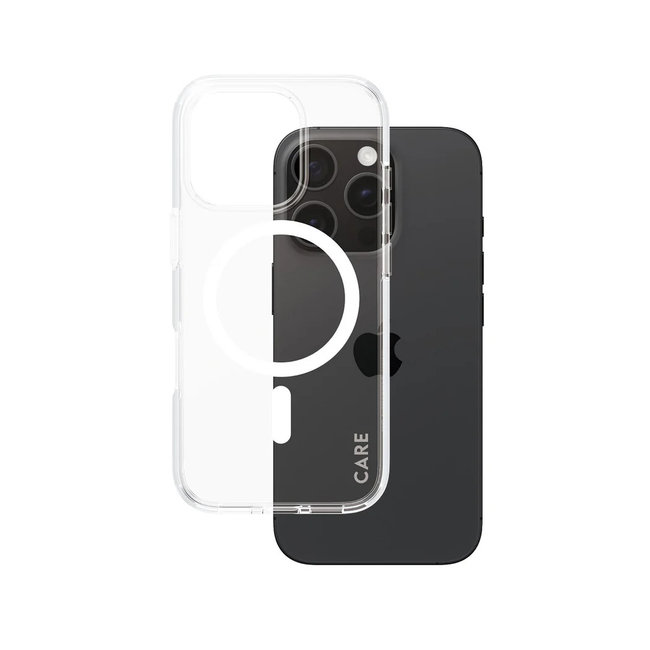 CARE - Puzdro Urban Combat s MagSafe pre iPhone 16 Pro, biela