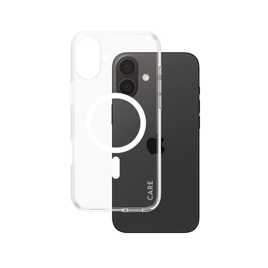 CARE - Puzdro Urban Combat s MagSafe pre iPhone 16 Plus, biela
