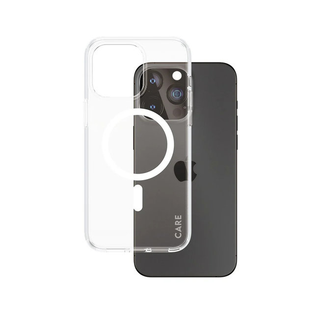 CARE - Puzdro Urban Combat s MagSafe pre iPhone 15 Pro Max, biela