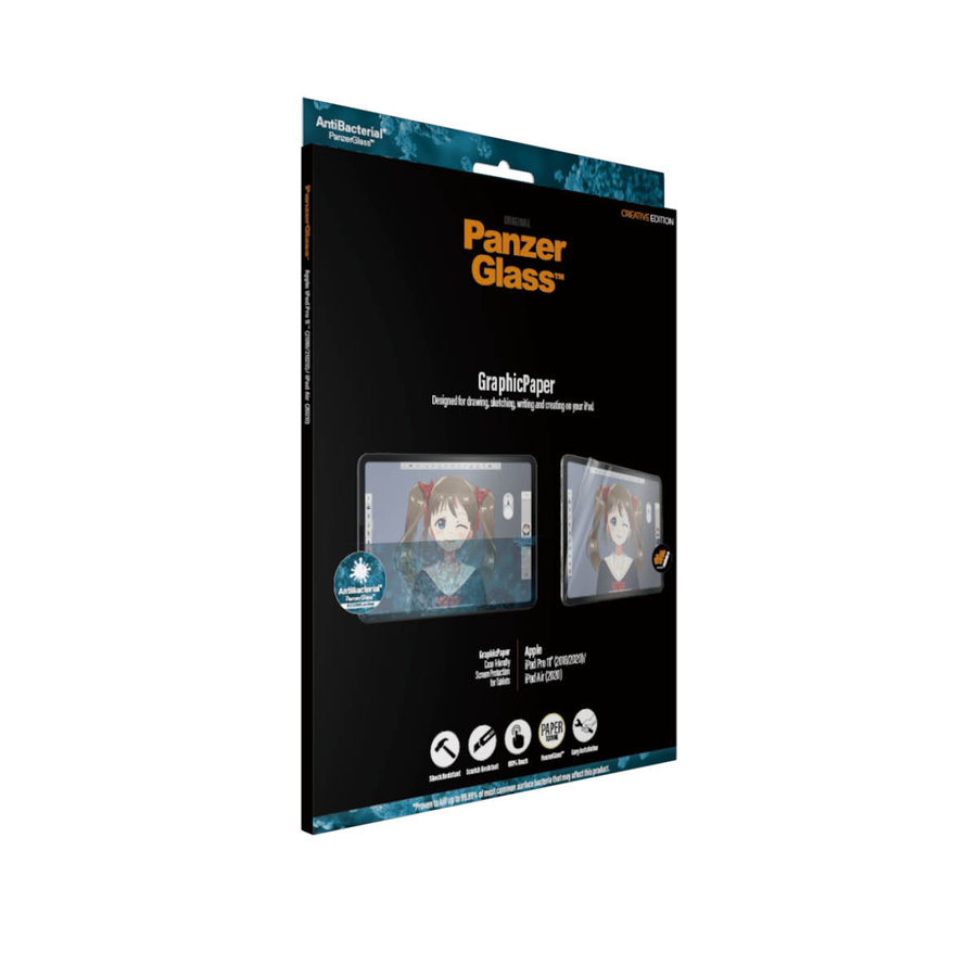 GraphicPaper Case Friendly AB pre iPad Pro 11''/Air 10,9'', číra