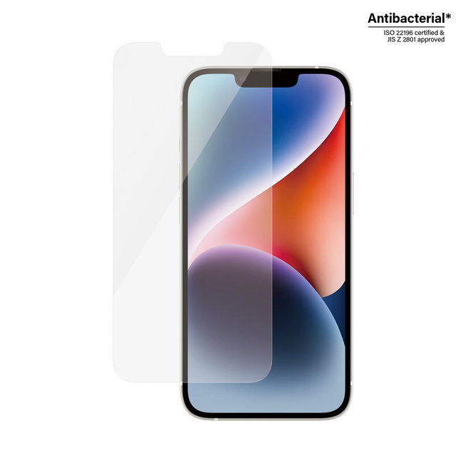 Tvrdené sklo AB pre iPhone 16e/14/13 Pro/13, číra