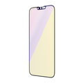 Tvrdené sklo UWF Anti-Bluelight AB s aplikátorom pre iPhone 14 Plus/13 Pro Max, čierna