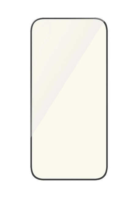 Tvrdené sklo UWF Eyecare s aplikátorom pre iPhone 15, čierna