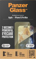 Tvrdené sklo UWF Eyecare s aplikátorom pre iPhone 15 Pro Max, čierna