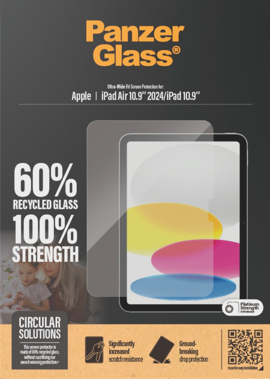 Tvrdené sklo UWF pre iPad 10,9"/iPad Air 11'', číra