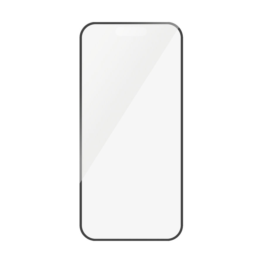 Tvrdené sklo UWF Gaming s aplikátorom pre iPhone 16 Plus/15 Plus, čierna