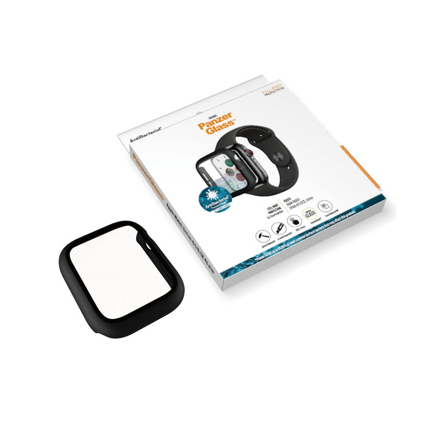 Tvrdené sklo Full Body AB pre Apple Watch SE/6/5/4 40 mm, čierna