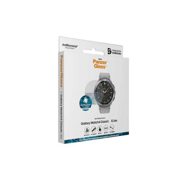 Tvrdené sklo Flat Glass AB pre Samsung Galaxy Watch 4 Classic 46 mm, číra