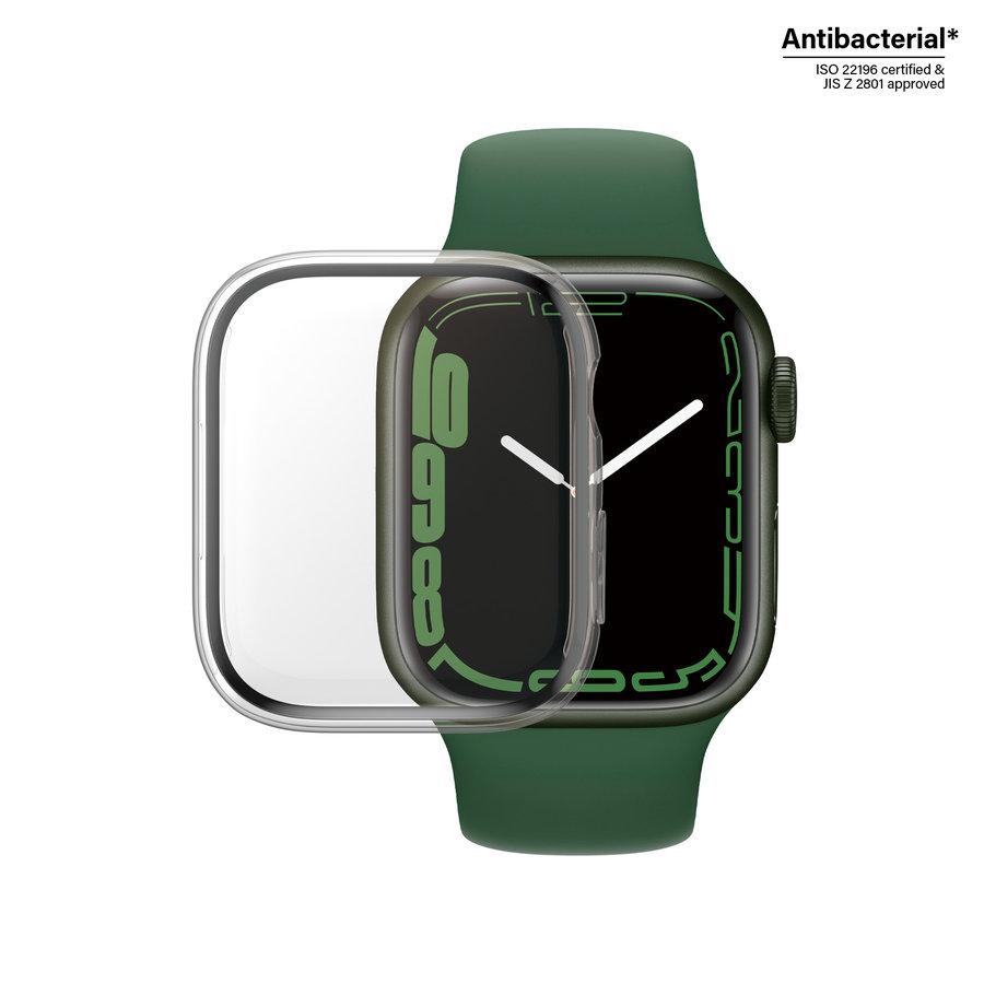 Tvrdené sklo Full Body AB pre Apple Watch 8/7 41 mm, číra