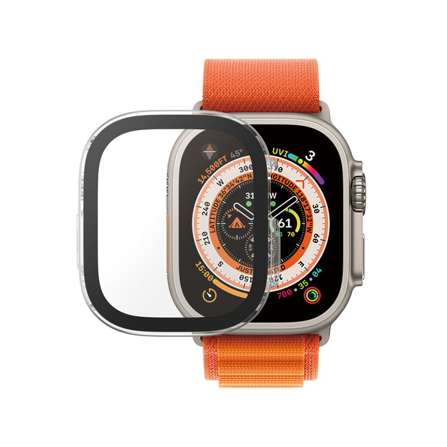 Tvrdené sklo Full Body AB pre Apple Watch Ultra 49 mm, číra