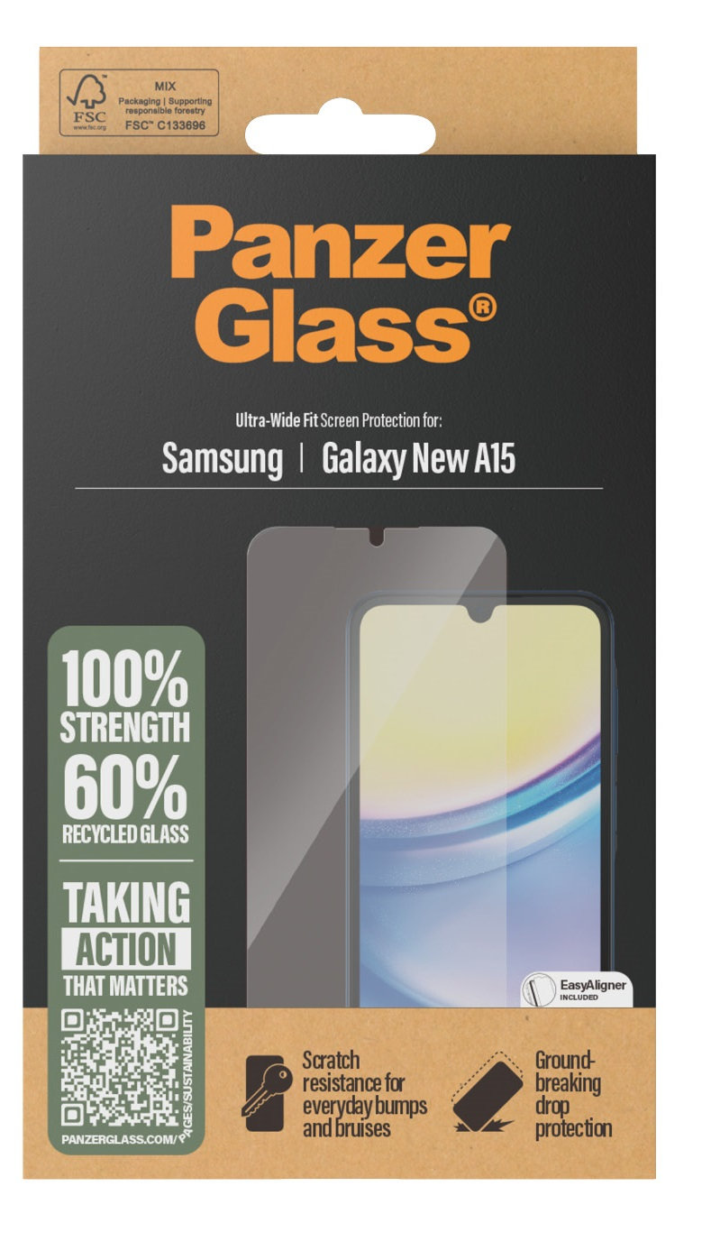 Tvrdené sklo UWF s aplikátorom  pre Samsung Galaxy A16/A16 5G, číra