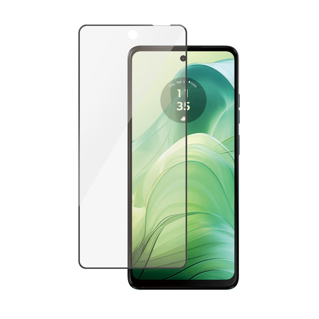 Tvrdené sklo UWF pre Motorola Moto G04/E14/G24 Power,čierna