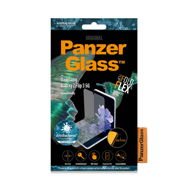 Ochranná fólia Case Friendly AB pre Samsung Galaxy Z Flip3 5G, číra