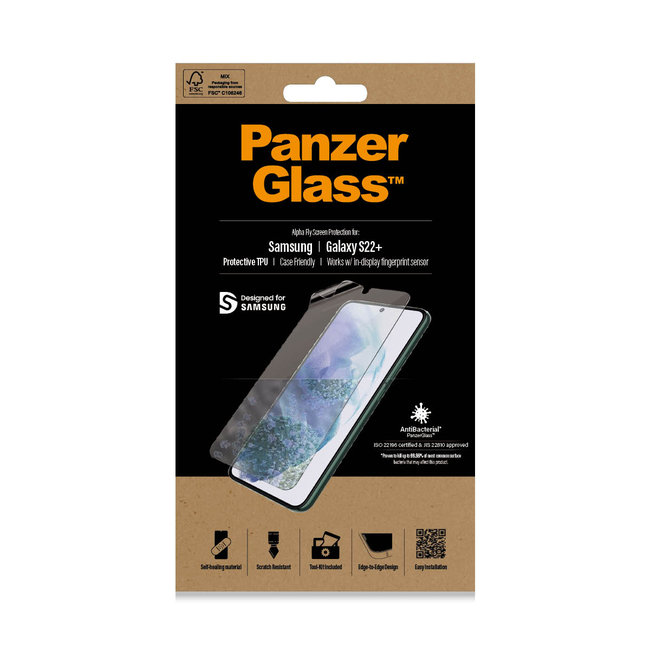 Ochranná fólia Case Friendly AB pre Samsung Galaxy S22+, číra