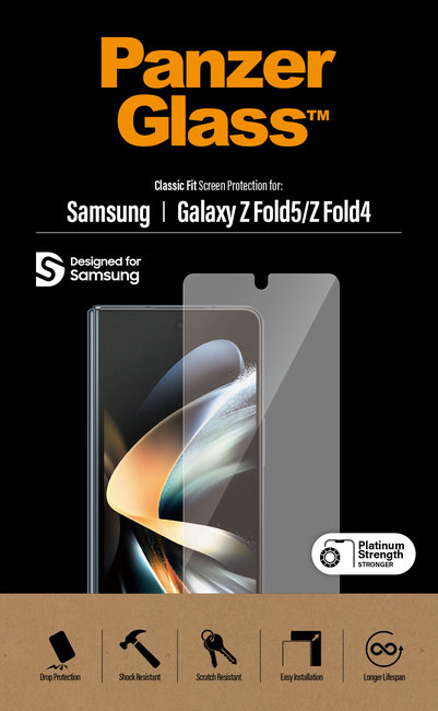 Tvrdené sklo AB pre Samsung Galaxy Z Fold5/Z Fold4, číra