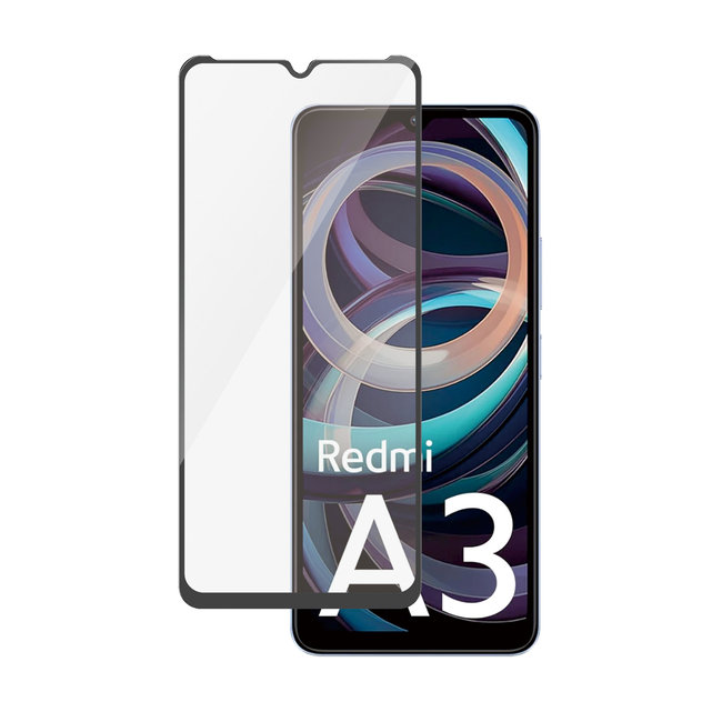 Tvrdené sklo UWF AB pre Xiaomi Redmi A3, čierne