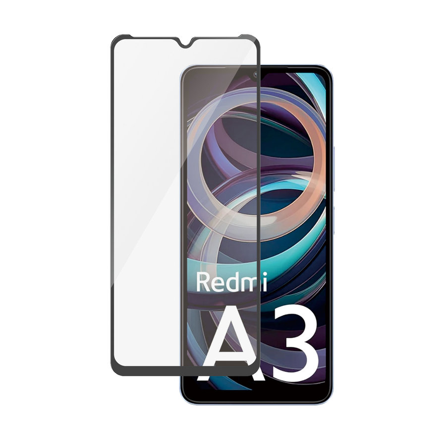 Tvrdené sklo UWF AB pre Xiaomi Redmi A3, čierne