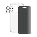 Bundle PicturePerfect + Tvrdené sklo UWF Privacy + Hard Case D3O pre iPhone 15 Pro