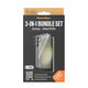 Bundle Hoops + Tvrdené sklo UWF + Hard Case D3O pre Samsung Galaxy S24 Ultra