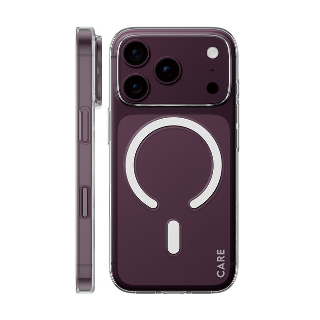 CARE - Puzdro SL1M s MagSafe pre iPhone 18 Pro/17 Pro, transparentná